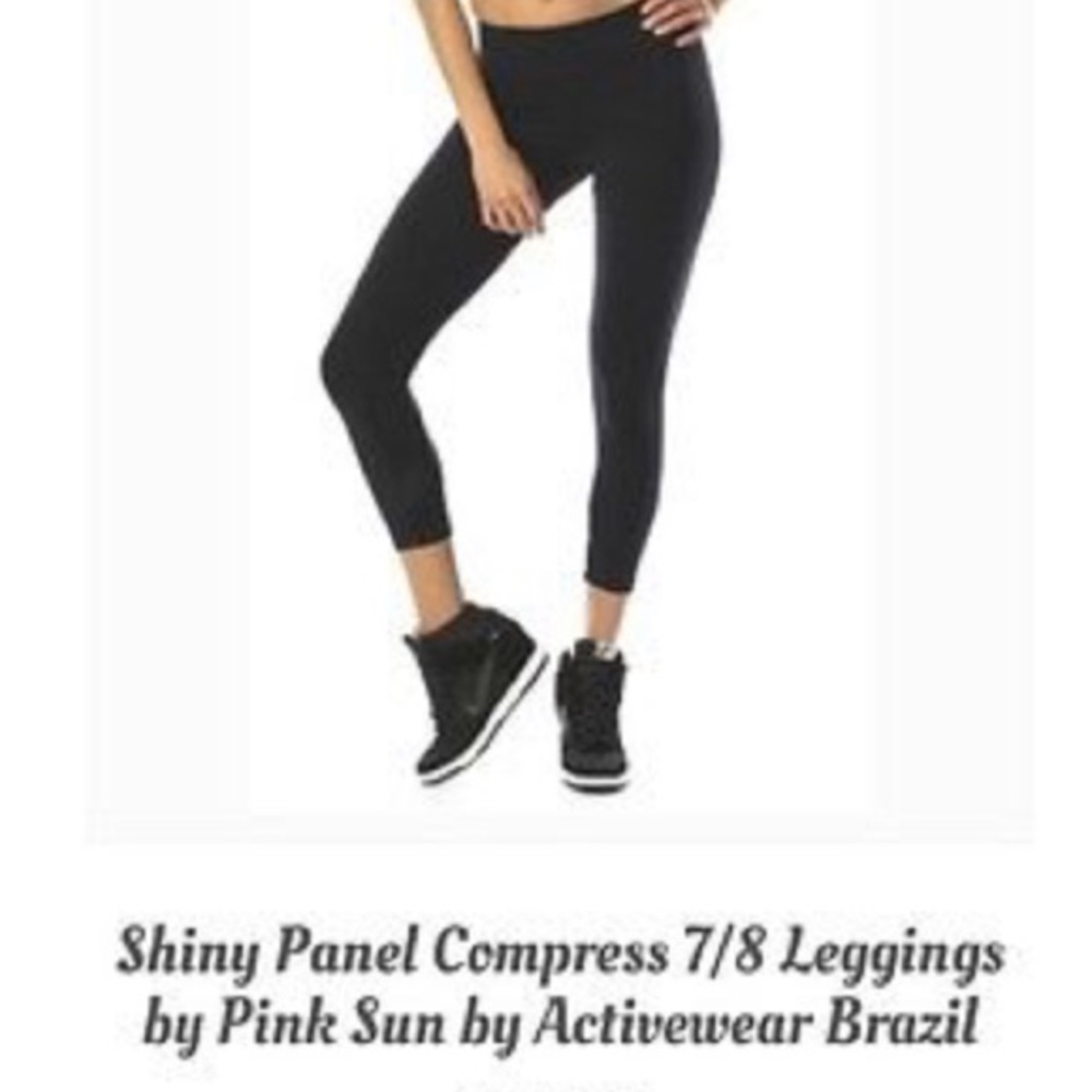 Yoga Pants NWT L/XL 7/8 length Activewear Brazil